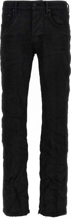 Purple Resin Flare Jeans