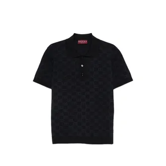 Gucci GG-patterned Polo Shirt