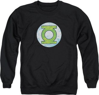 Gildan DC Comics Gl Neon Distress Logo Adult Crewneck Sweatshirt