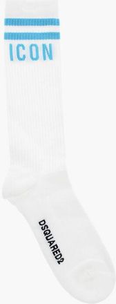 Dsquared2 ICON Long Socks with Contrasting Monogram size 46
