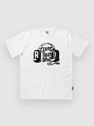 THE DUDES Cant Hear Shit T-Shirt weiss
