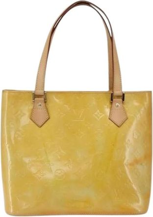 Louis Vuitton Pre-owned Tote Bags, female, Yellow, Size: ONE SIZE Pre-owned Vintage Tote Bag