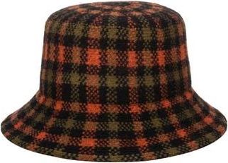 San Diego Hat Company Knit Checkered Bucket Hat at Nordstrom Rack