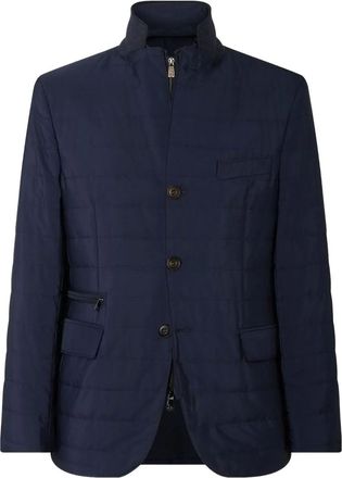 Corneliani Blazer trapuntato - Blu