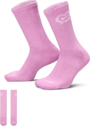 Nike Unisex Everyday Plus Cushioned Crew Socks (1 Pair) in Purple | IH8626-503