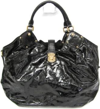 Louis Vuitton Pre-owned Vintage Handtas - Dames - Vintage Handtas - Zwart - ONE Size - Leer - Vintage