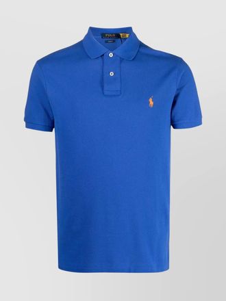 Ralph Lauren logo knit polo shirt