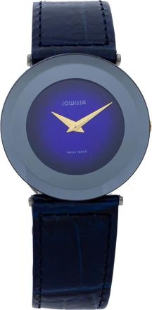 Jowissa I.0813.L Horloge - Dames - Horloges - Blauw - ONE Size - Leer - Accessoires