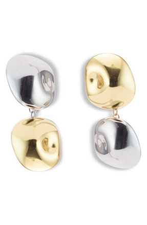 Lelet NY Zoe Two-Tone Drop Earrings in Mixed Metal at Nordstrom
