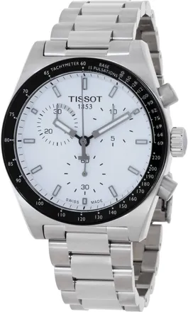 Tissot PR516 Chronograph Quartz White Dial Mens Watch T1494171101100