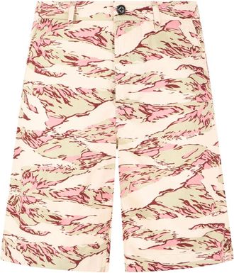 Diesel Camouflage Cargo Shorts - Heren - Korte Broeken - Veelkleurig - W26 - Katoen - Korte Broeken