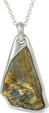 Parts Of Four Collana Halos in argento sterling con quarzo