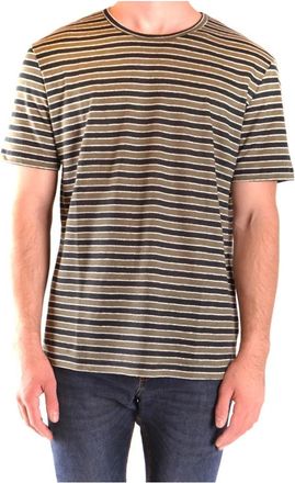 Paolo Pecora t-shirt - Heren - T-shirts - Groen - M - Tops