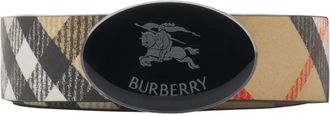 Burberry Cintura a quadri - Toni neutri