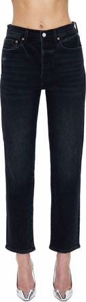 Pistola Denim Charlie High Rise Classic Straight Ankle Jean In Jubilee Vintage