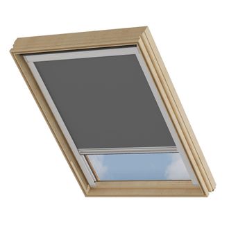 Cocoon Tenda Per Finestra Da Tetto - Oscurante - Grigio Scuro - Compatibile Con Velux: Pk04