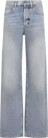 Saint Laurent Jeans, Dames, Blauw, W28, Katoen, Neo 90s Baggy Jeans