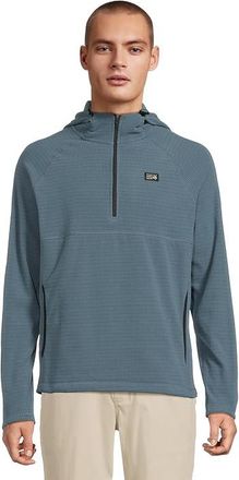 Mountain Hardwear Summit Gridtm Hoody Mens Clothing Asiatic Blue : 2XL, Fleece/Polyester