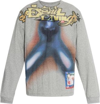 Diesel Hombre, Camisetas, Gris, Talla: XL