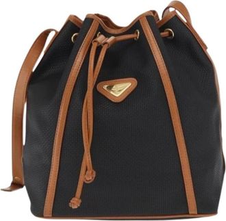 Saint Laurent Pre-owned Bucket Bags, female, Black, Size: ONE SIZE Pre-owned Bucket Bag