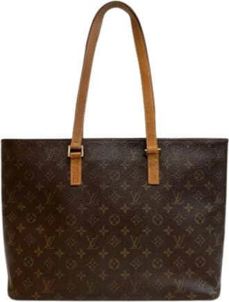 Louis Vuitton Pre-owned Tote Bags, female, Brown, Size: ONE SIZE Pre-owned Tote Bag