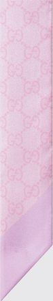 Gucci Bandeau Gucci in seta con monogram GG stampato