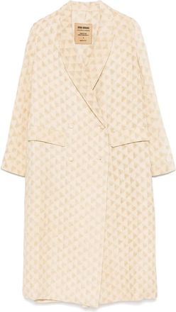 Uma Wang Cappotto Camelot - Toni neutri