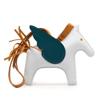Hermès Milo Lambskin and Swift GriGri Rodeo Pegasus Bag Charm