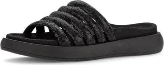 Gabor Strappy Slide Sandal in Black at Nordstrom, Size 10.5-11Us