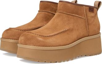 UGG Cityfunc Ultra Mini Womens Boots Chestnut : 8.5 B - Medium, Suede