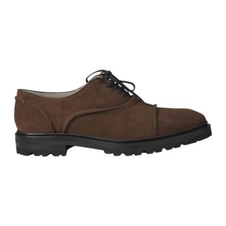 Kiton Laced Shoes, male, Brown, Size: 9 1/2 US Ussgroun Sneaker