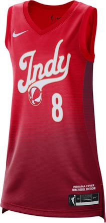 Nike Sophie Cunningham Indiana Fever 2026 Rebel Edition Nike Womens Dri-FIT WNBA Rebel Jersey in Red | IF7168-658