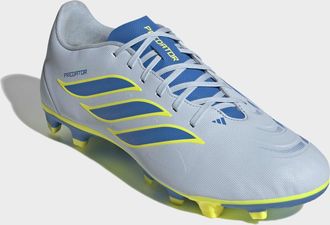 adidas Fussballschuh ADIDAS PERFORMANCE PREDATOR CLUB FG/MG, Gr. 42,5, crystal sky, ray blau, team solar gelb 2, Synthetik, Schuhe Fussballschuh, f&uuml;r viele v