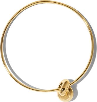 Jennifer Fisher Thin Knot Choker in Yellow Gold at Nordstrom