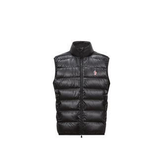 Moncler Moncler Down Vest, Men, Black, Size: Xl