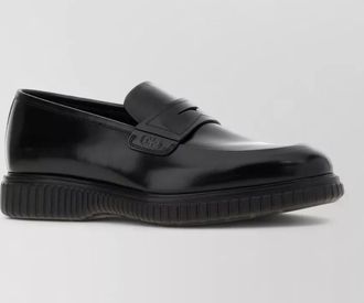 Ferragamo leather loafers