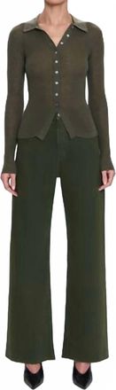 Pistola Denim Womens Penny High Rise Wide Leg Jean In Laurel