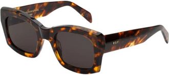 Retro Superfuture Burnt Havana Zonnebril - unisex - Zonnebrillen - Bruin - 50 MM - Accessoires