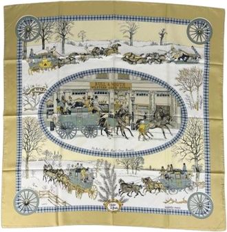 Herm&egrave;s Pre-owned Scarf - Dames - Vintage Accessoires - Veelkleurig - ONE Size - Vintage