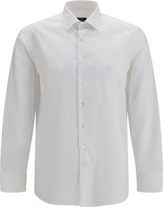 Etro White Regular Logo Shirt