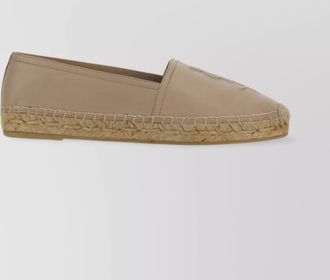 Saint Laurent leather espadrilles