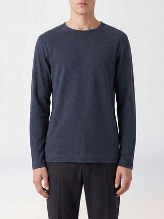 Closed T-shirt a maniche lunghe in misto lino con scollo a girocollo
