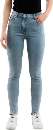 Moschino Skinny Jeans - Dames - Skinny Jeans - Blauw - W30 - Katoen - Jeans
