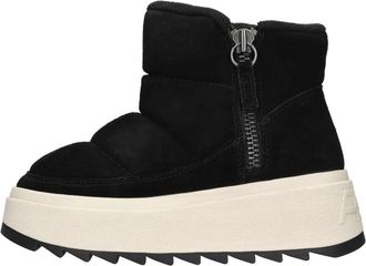 Ash Malica Bis Cow Suede - Dames - Winterlaarzen - Zwart - 36 EU - Su&egrave;de - Schoenen