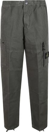 Stone Island Straight Broeken - Heren - Straight fit broeken - Grijs - W36 - Broeken