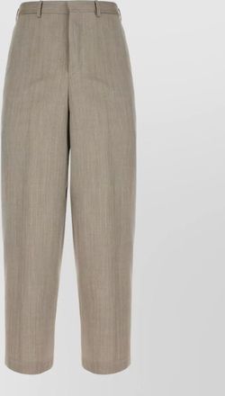 Pantaloni Torino tailored trousers belt loops back pockets