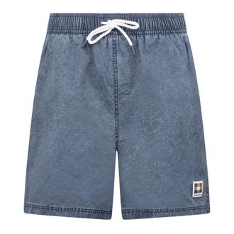 Aquascutum Heren, Badkleding, Blauw, Maat: S Nylon