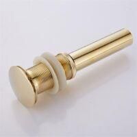 OEM Tap&oacute;n De Desag&uuml;e Moderno Retro Con Sistema De Clic-clac, Sin Rebosadero, Lat&oacute;n Bronceado, V&aacute;lvula De Desag&uuml;e Universal, Sif&oacute;n Para Lavabo Sin Orificio