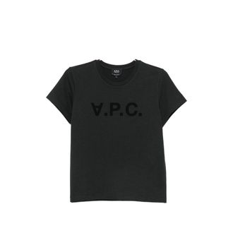A.P.C. A. p.c. Logo-print T-shirt