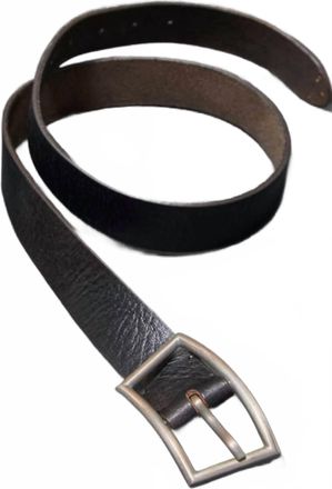 Free People Womens Essex Leather Belt In Black